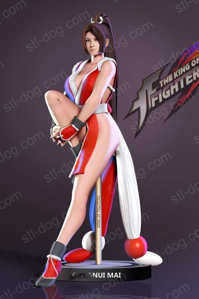 不知火舞 (Mai Shiranui) 3D打印图纸